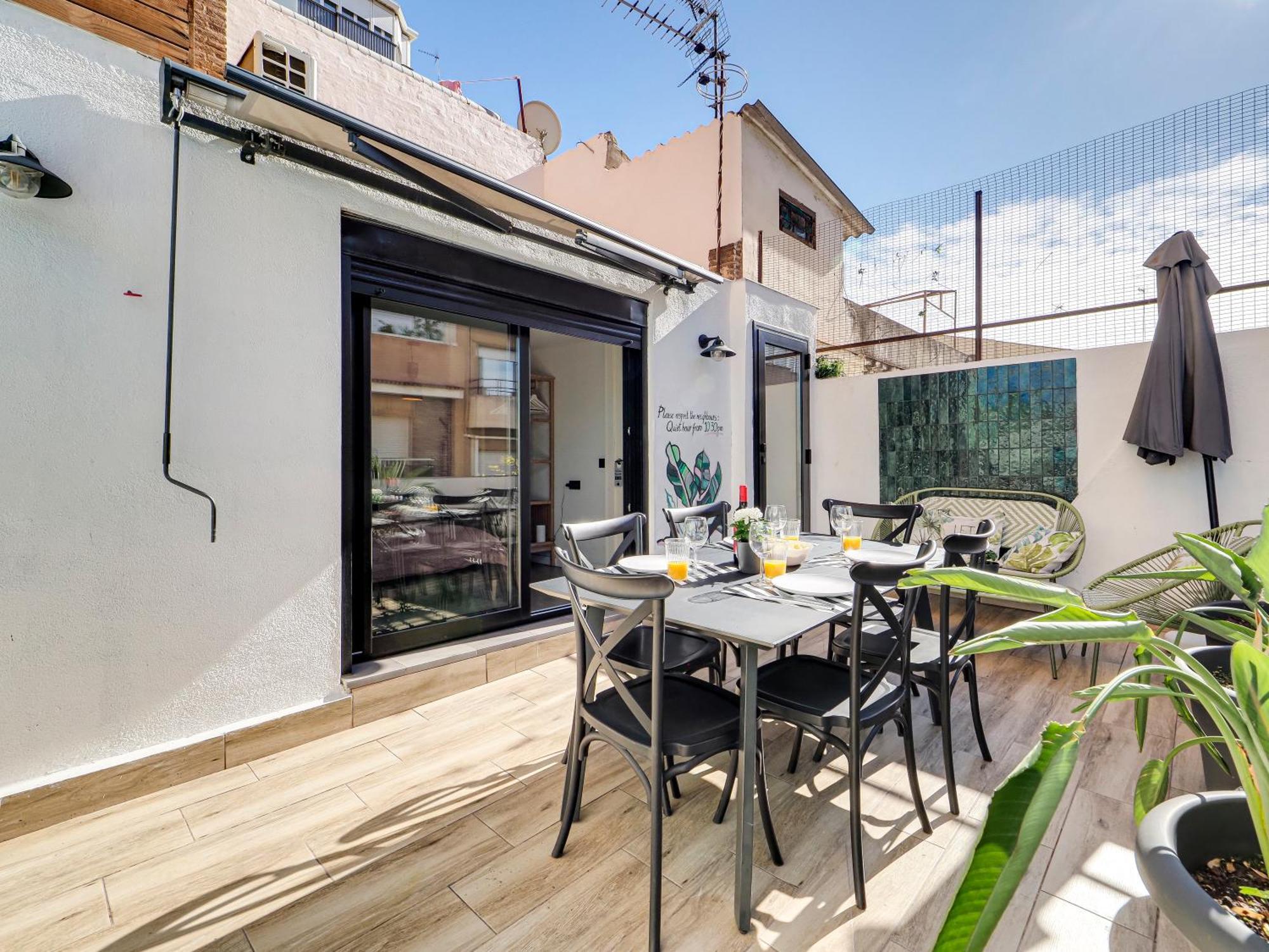 Casa Maria Townhouse- Terrace-4 Bedrooms 略夫雷加特河畔奥斯皮塔莱特 外观 照片